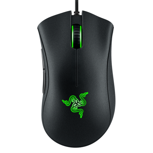 Razer DeathAdder Essential Green Lighting-Black