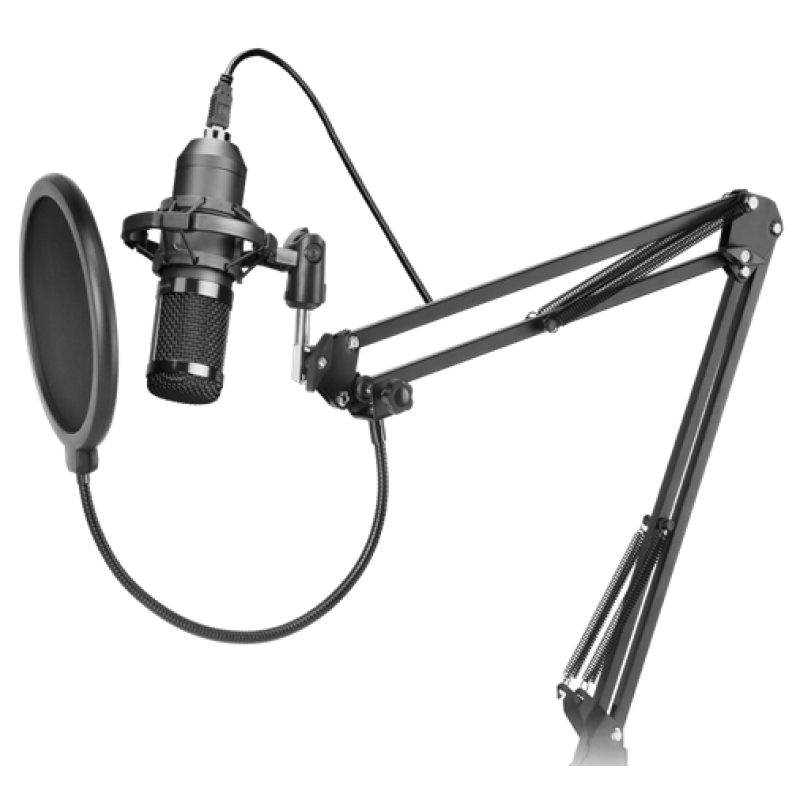 MICROPHONE MARS GAMING MMICPRO BLACK