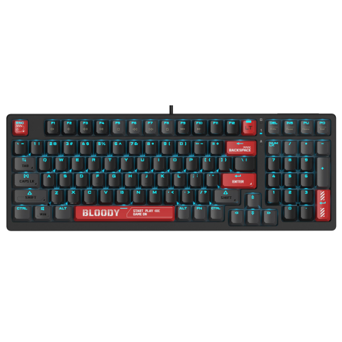 A4 Bloody AT98 RGB Optical Switch Black
