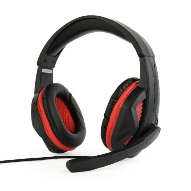 Gembird GHS-03 Gaming Matte Black w/Mic