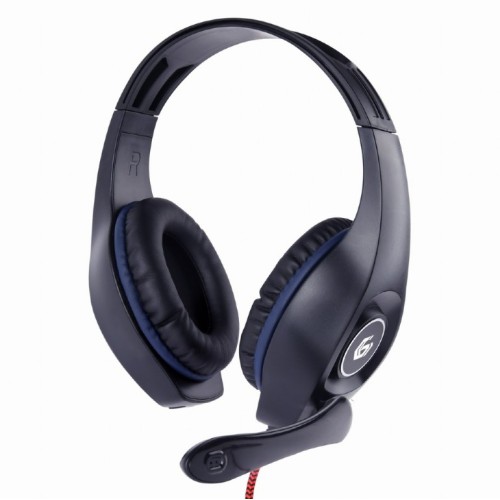 Gembird GHS-05 Gaming Black/Blue w/Mic