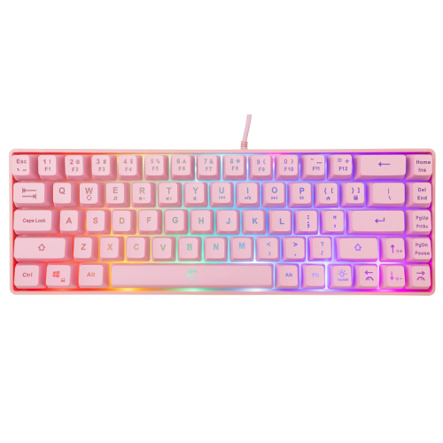 White Shark Gaming Ronin 60% RGB Pink