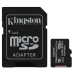 Мемориска картичка Kingston MicroSD 128GB Class 10 Canvas