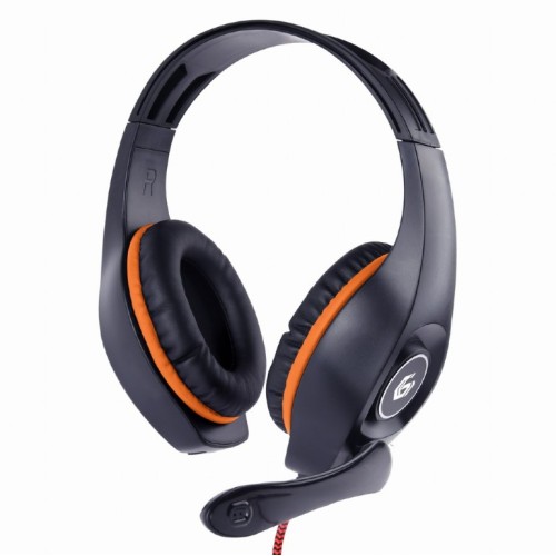 Gembird GHS-05 Gaming Black/Orange w/Mic
