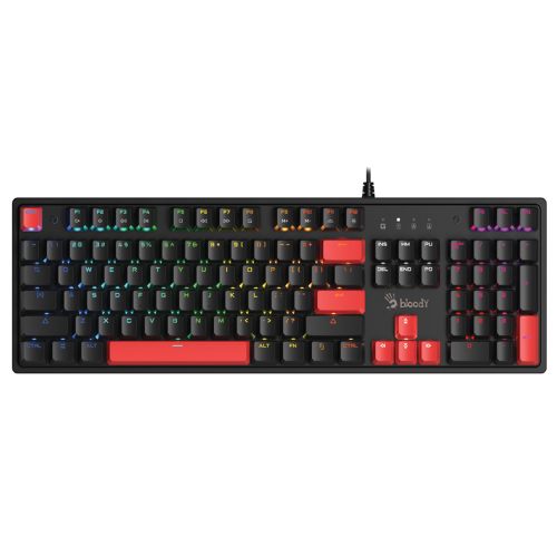 A4 Bloody S520N Mechanical RGB Fire Black BLMS Red Switch